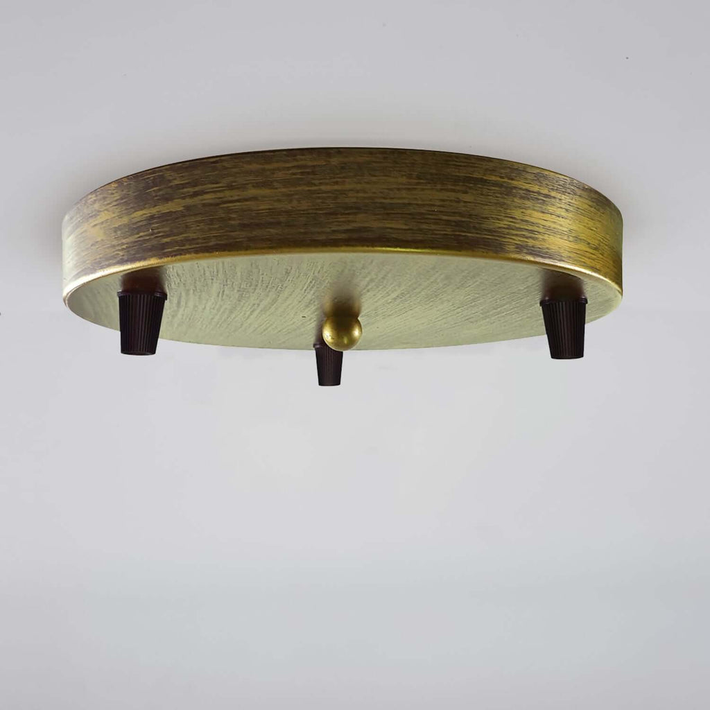 Multi-outlet ceiling rose, 3-way outlet five colors~2146-3