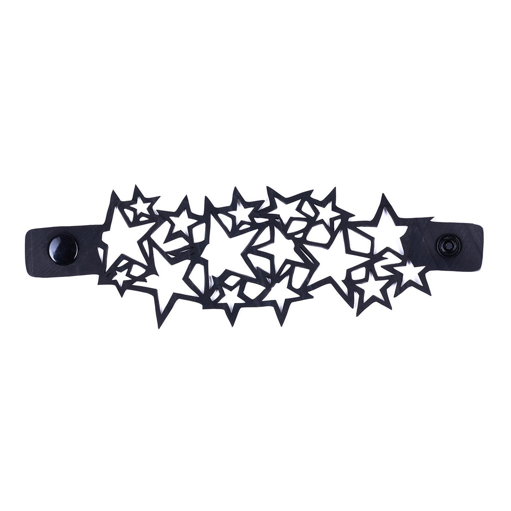 Star Inner Tube Recycled Bracelet-2