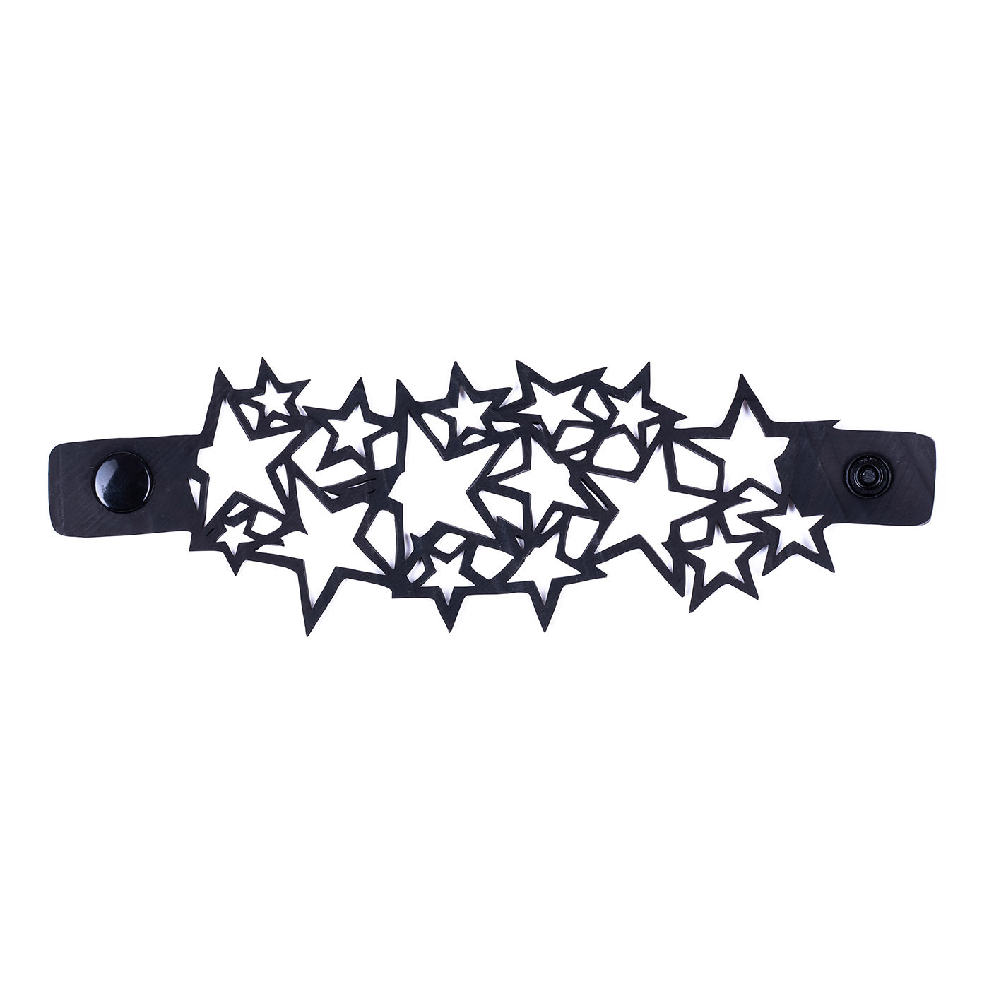 Star Inner Tube Recycled Bracelet-2