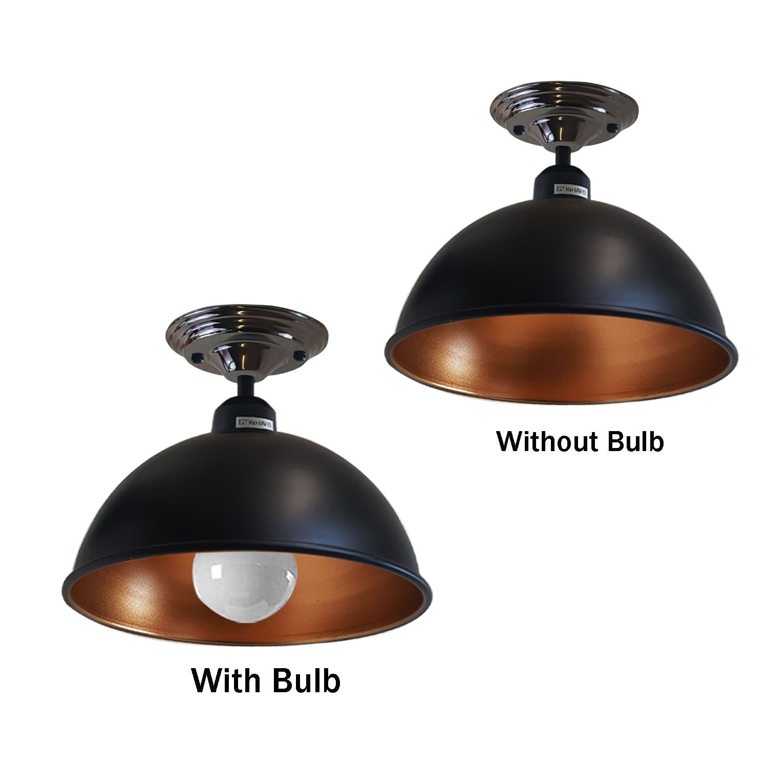 Vintage Pendant Ceiling Shade Industrial Chandelier Light Retro Lamp UK~1350-3