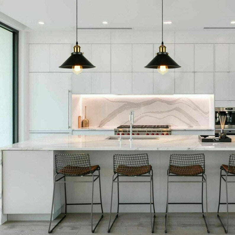 Vintage E27 Ceiling Pendant Light Lampshade Industrial Pendant Lamp Bulb Holder~2062-1