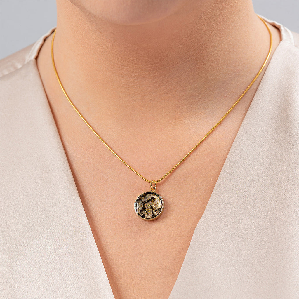 Leo Zodiac Sign Sustainable Necklace-0